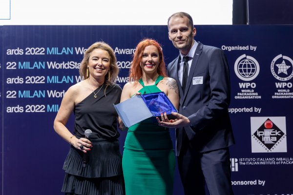 We received the WorldStar Award 2022 in Milan